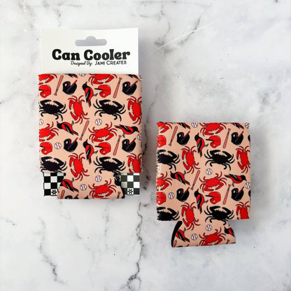 Jami Creates - Baltimore Orioles Baseball Patterned Can Cooler Koozie