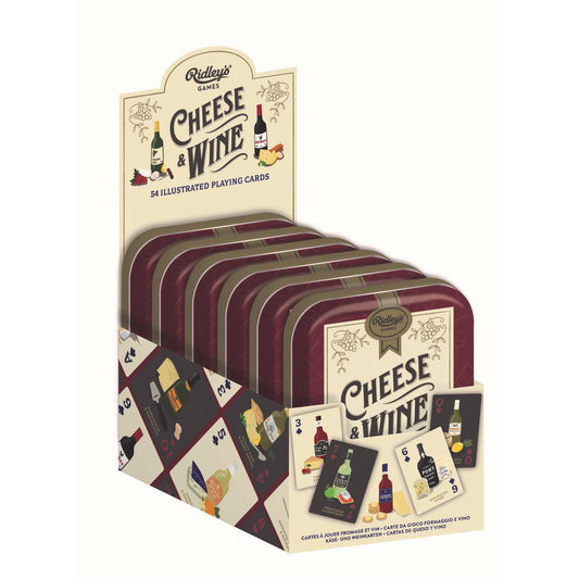 Chronicle Books - Cheese and Wine Playing Cards