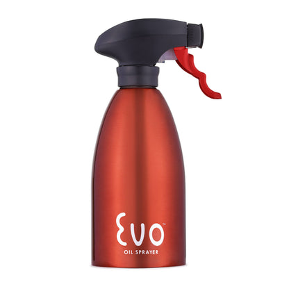 Evo Stainless Steel Oil Sprayer – 16oz Black