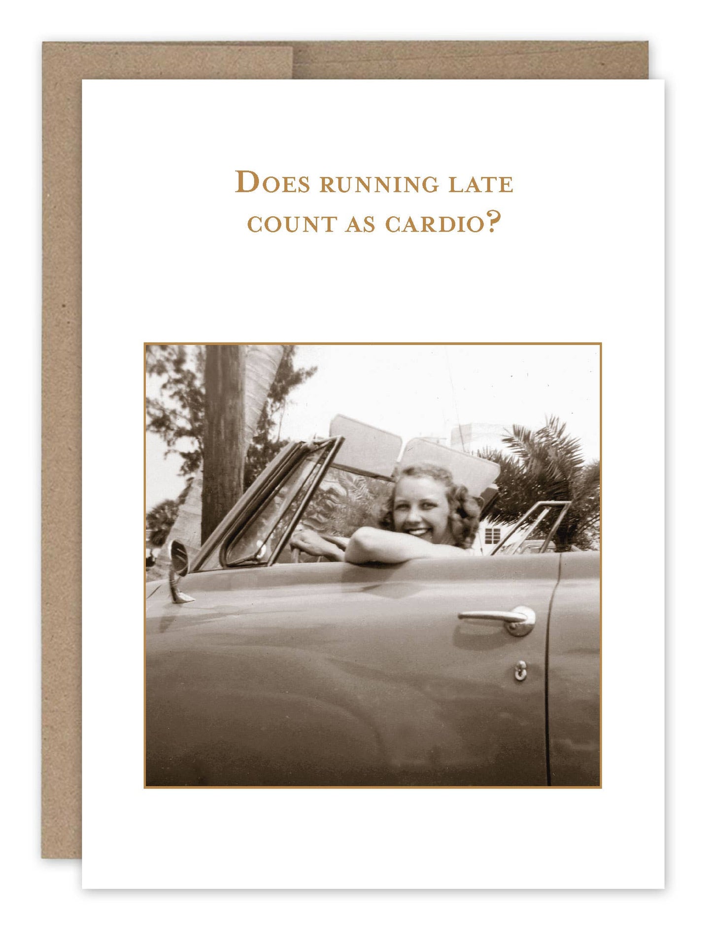 Count As Cardio Birthday Card