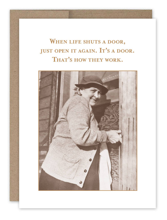 Shannon Martin Design - When Life Shuts A Door What A Hoot Card