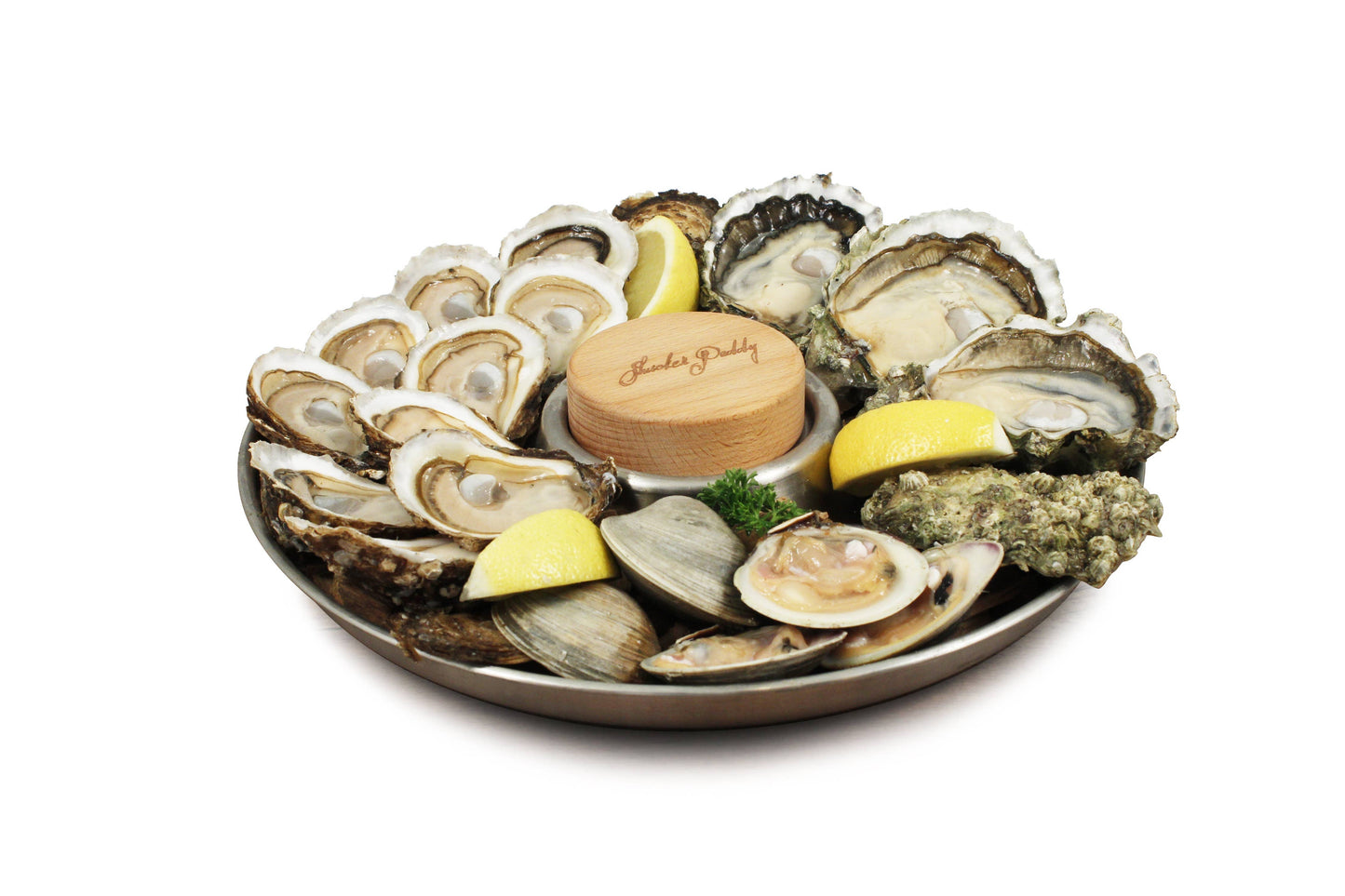 Shucker Paddy Oyster Tray Set