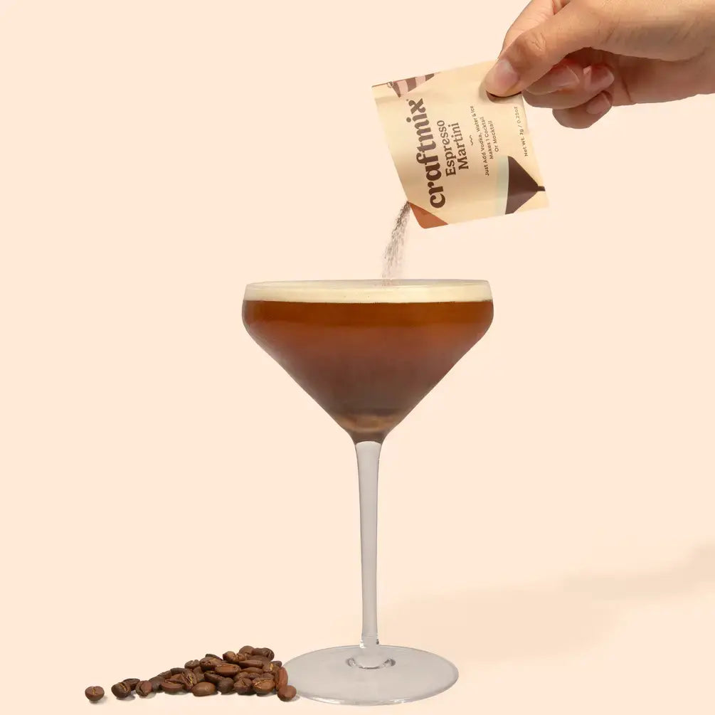 Craftmix | Espresso Martini Cocktail Mixer - 6 Servings Multipack