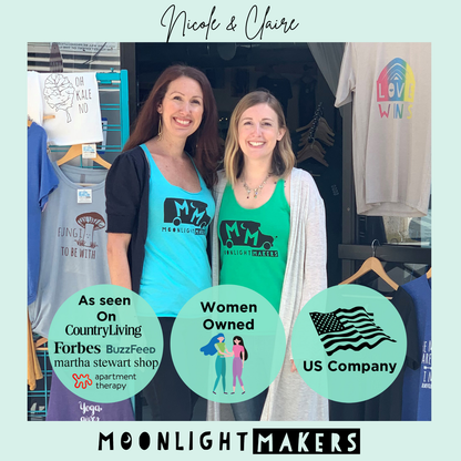 Moonlight Makers - Funny Mug - Weird Moms Build Character - 16oz - Mother's Day