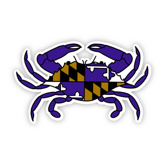 Jami Creates - Baltimore Ravens Football Maryland Crab Sticker