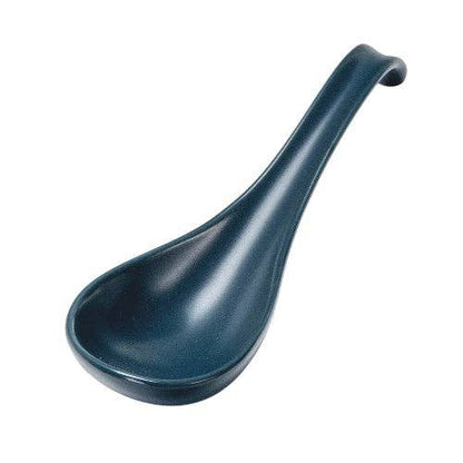 5.9" Porcelain Soup Spoon Navy