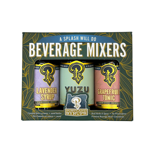 Portland Syrups | Cocktail / Mocktail Mixers Green Gift Set