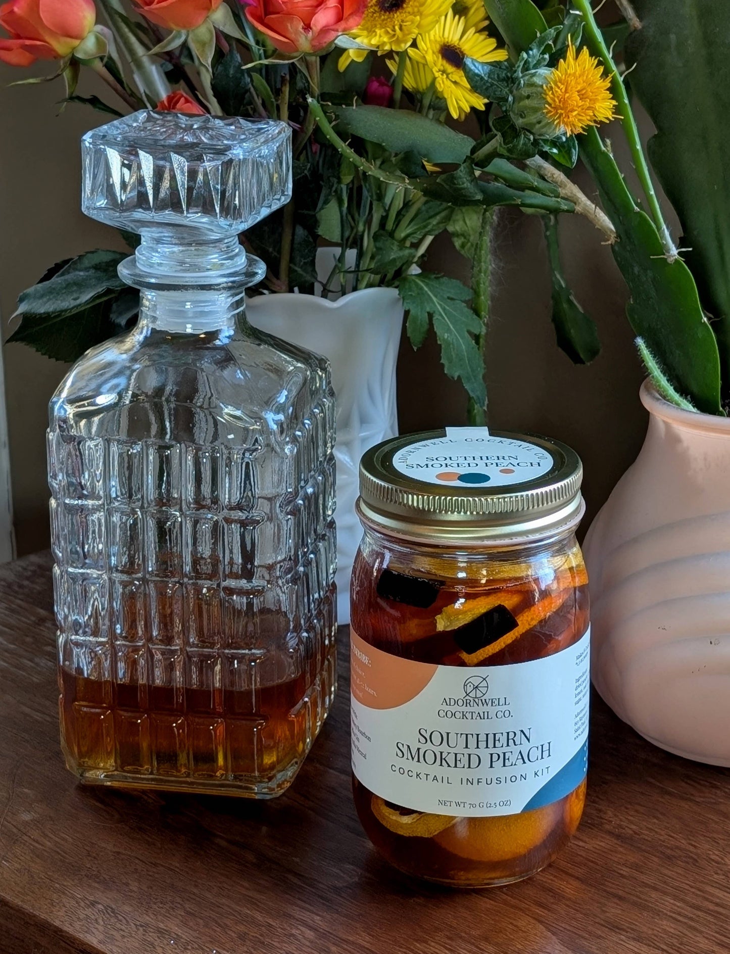 Adornwell Cocktail Co. - Southern Smoked Peach Cocktail Infusion Kit