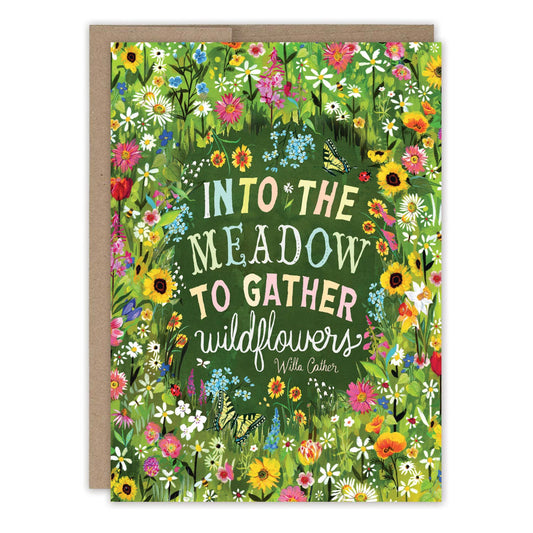 Biely & Shoaf - Into The Meadow Birthday Card