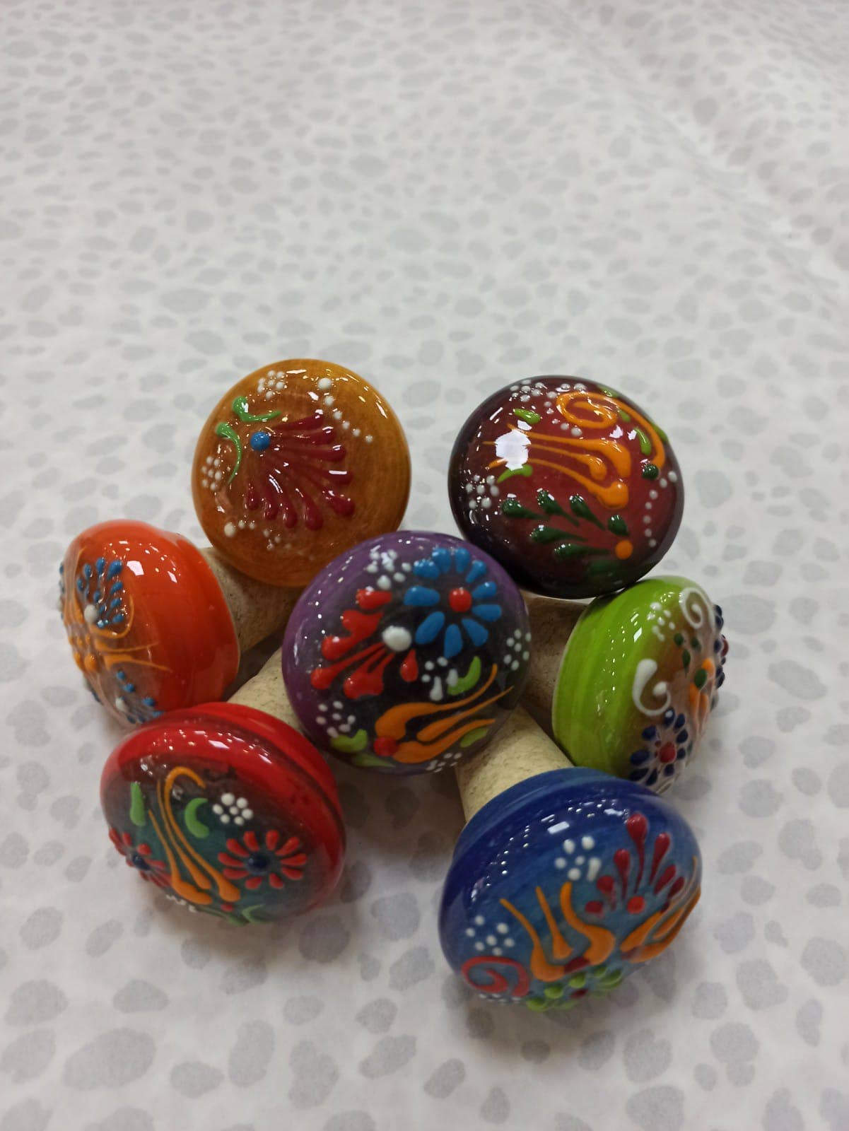 Hand painted Ceramic Wine Stoppers