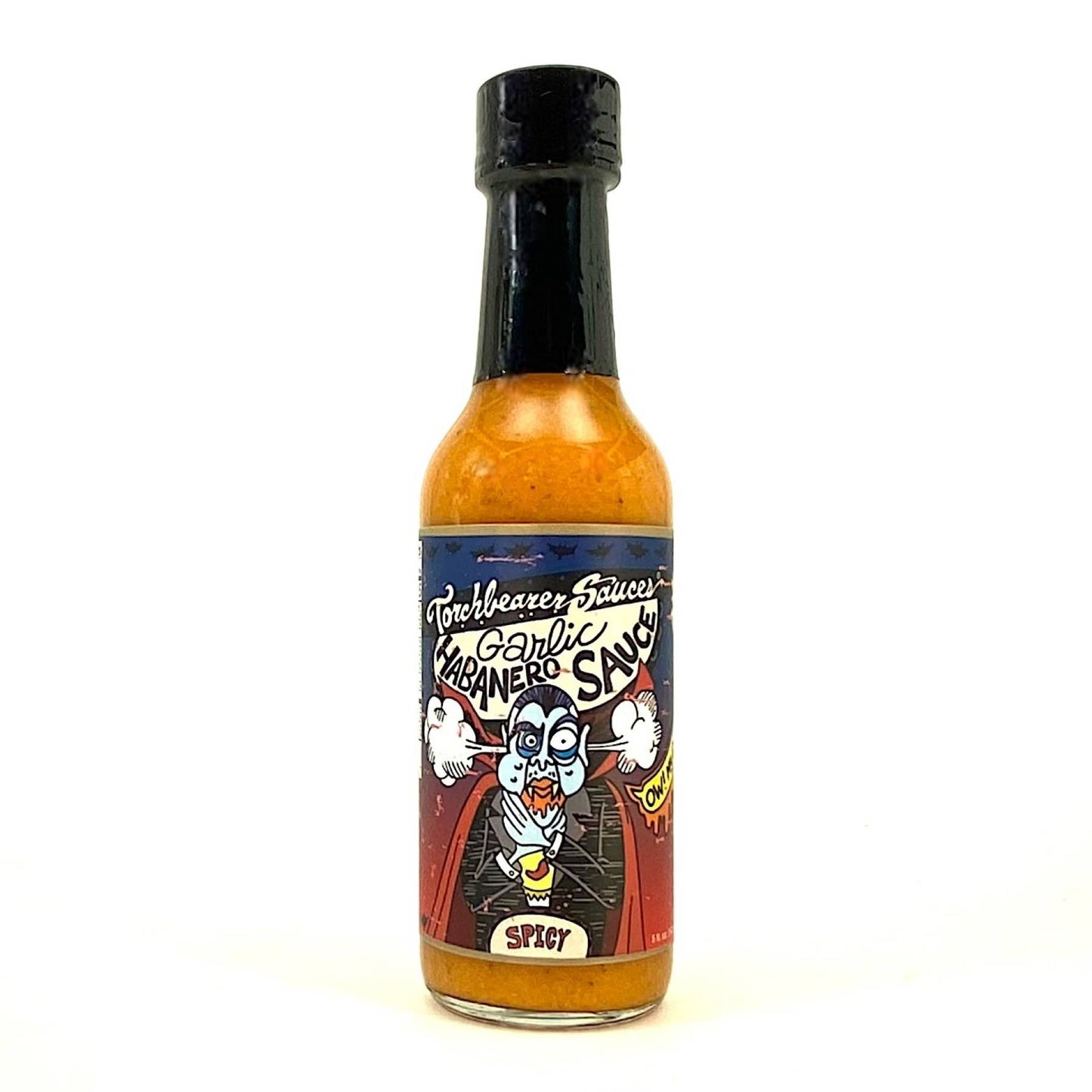 TorchBearer Sauces - Garlic 3 Pack - 3 5oz bottles + Box - case pk 5