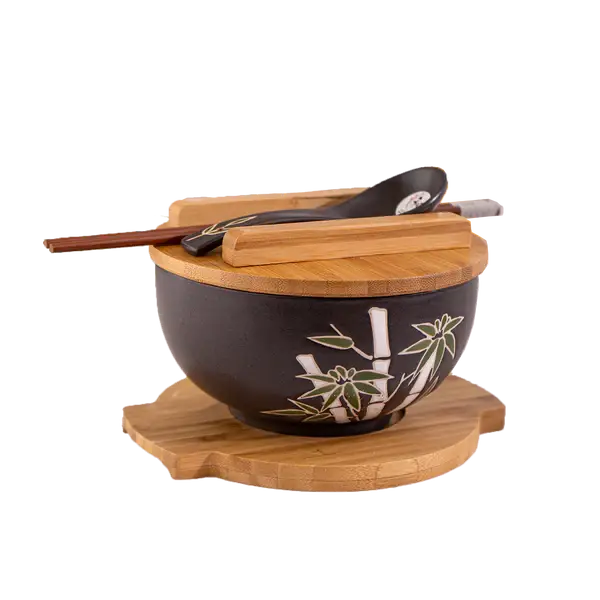 Bamboo Bowl Set