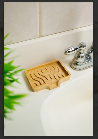 Bamboo Soap Lift | Wavy | Faire Market Bestseller