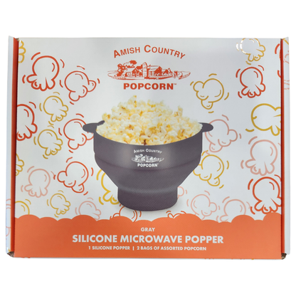 Silicone Microwave Popper: Teal