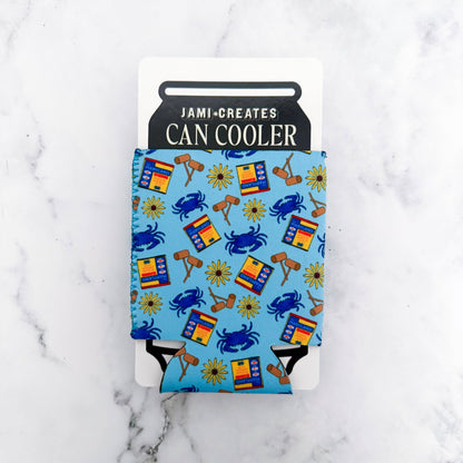 Jami Creates - Maryland Seasoning Can Cooler Koozie