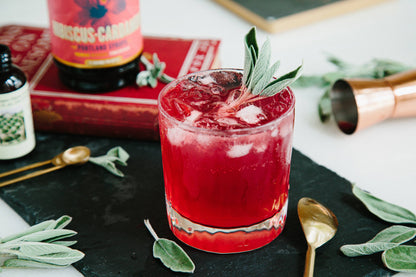 Portland Syrups | Hibiscus Cardamom Syrup 12oz  - cocktail / mocktail mixer