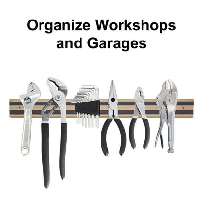 HIC - Harold Import Co. - HIC Kitchen Magnetic Knife And Utensil Holder, 18in