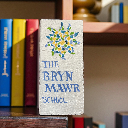 Linda Amtmann Hand Painted Brick-  The Bryn Mawr School