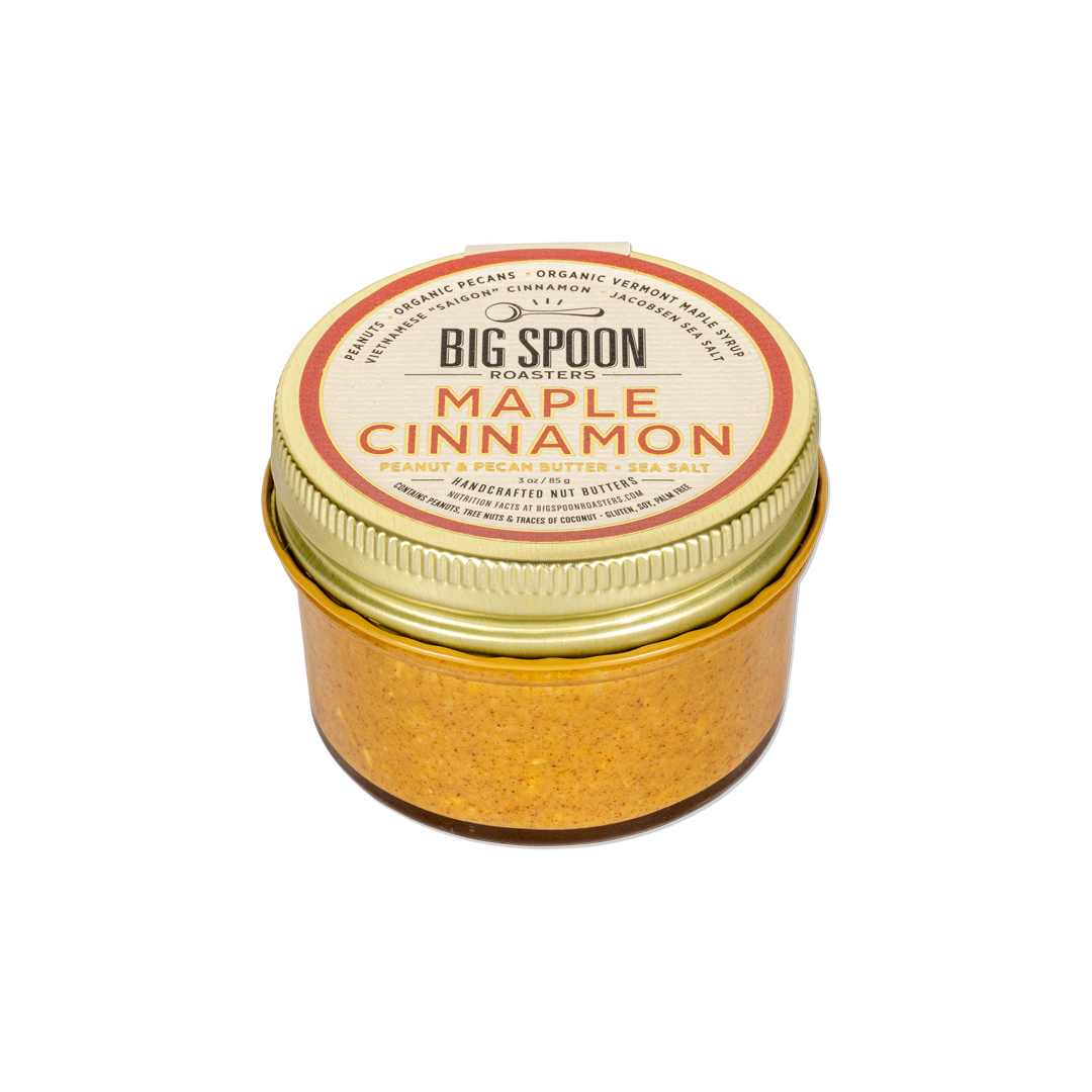 Big Spoon Roasters - Maple Cinnamon Peanut & Pecan Butter: 13oz Jar