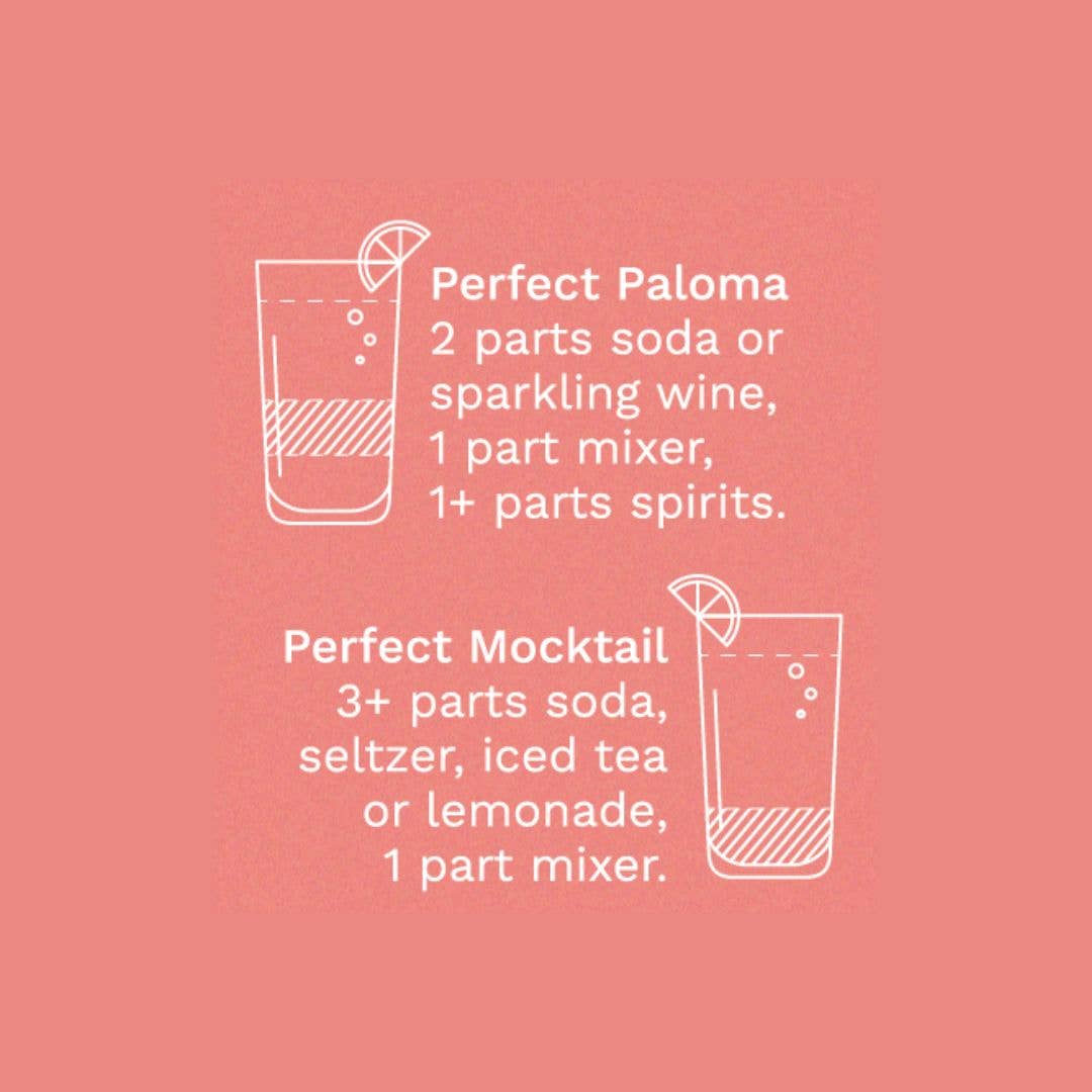 Wood Stove Kitchen - Paloma Mixer - Grapefruit & Lime, 16 fl oz