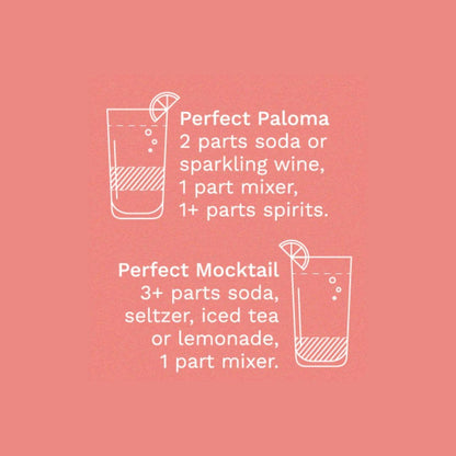 Wood Stove Kitchen - Paloma Mixer - Grapefruit & Lime, 16 fl oz