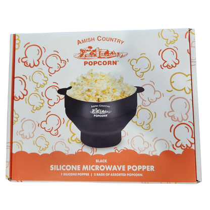 Silicone Microwave Popper: Teal