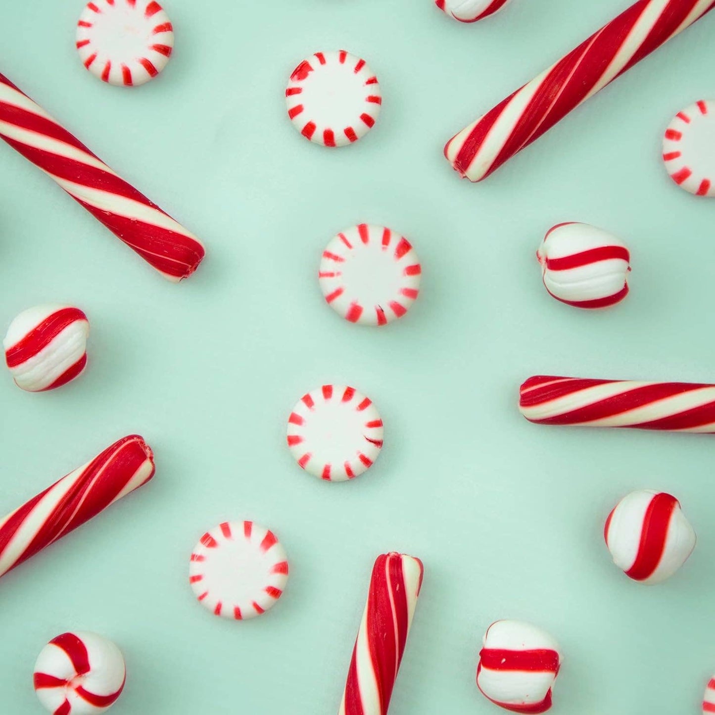 Sweet Stripes Soft Mint Candy Peppermint Stir Sticks