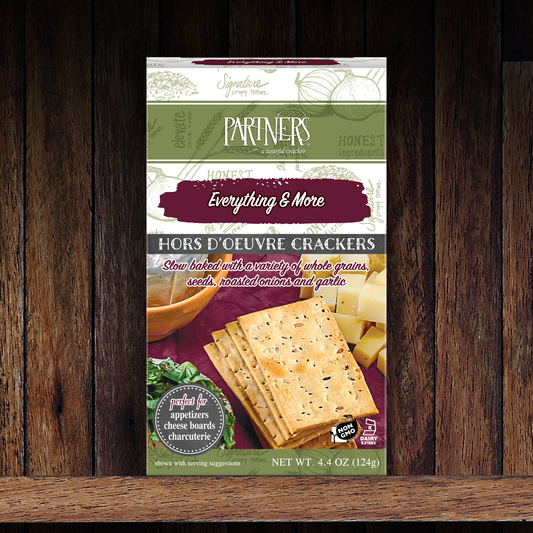 Partners Crackers - Everything & More Hors d'Oeuvre Crackers