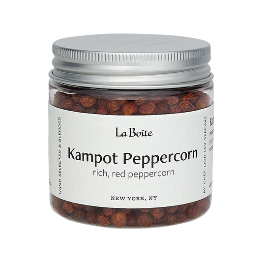 La Boîte - Kampot Red Peppercorn - rich, red peppercorn spice