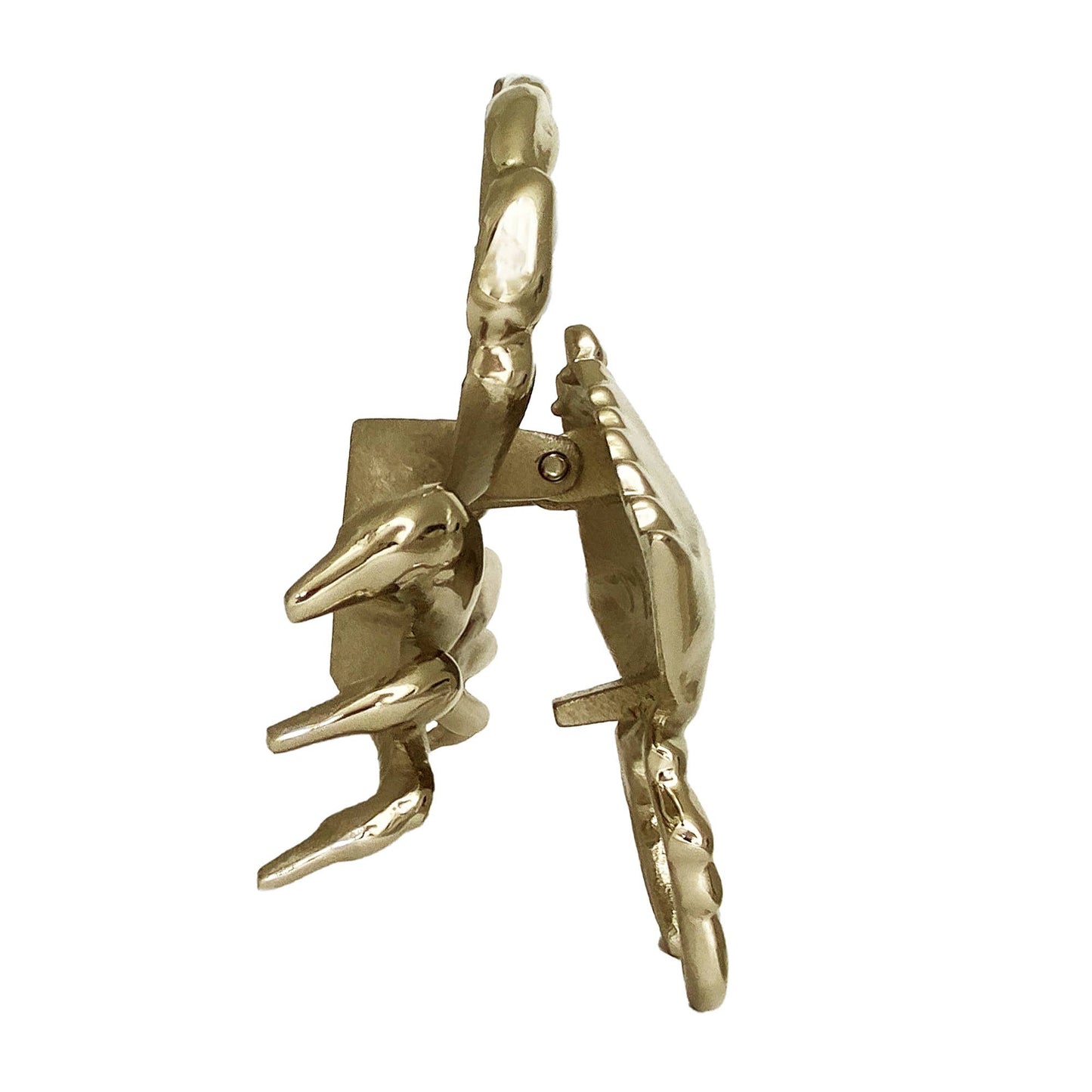 Michael Healy Designs - Crab Door Knocker: 6H x 7W / Nickel Silver