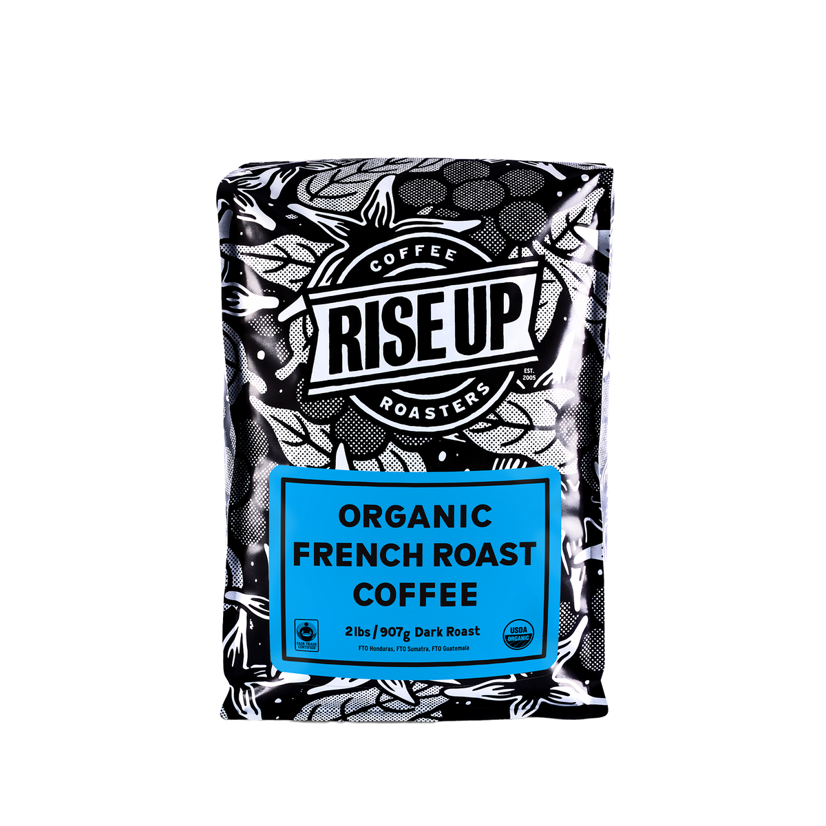 Organic French Roast: Whole Bean / 12oz