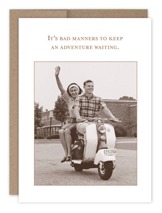 Shannon Martin Design - Adventure Waiting Birthday Card