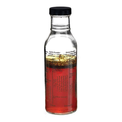 HIC - Harold Import Co. - Kolder Salad Dressing Mixer Bottle With 8 Classic Recipes