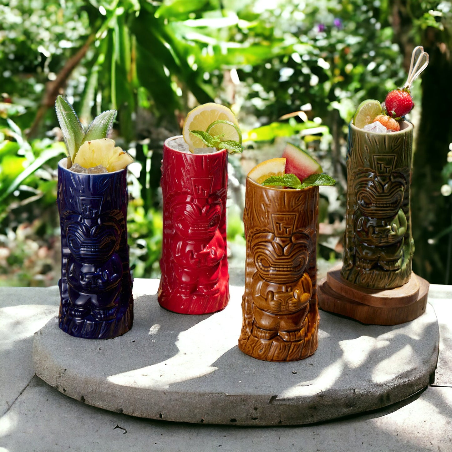 Lemonsoda | Ceramic Hawaiian Tiki Glasses (1pc)