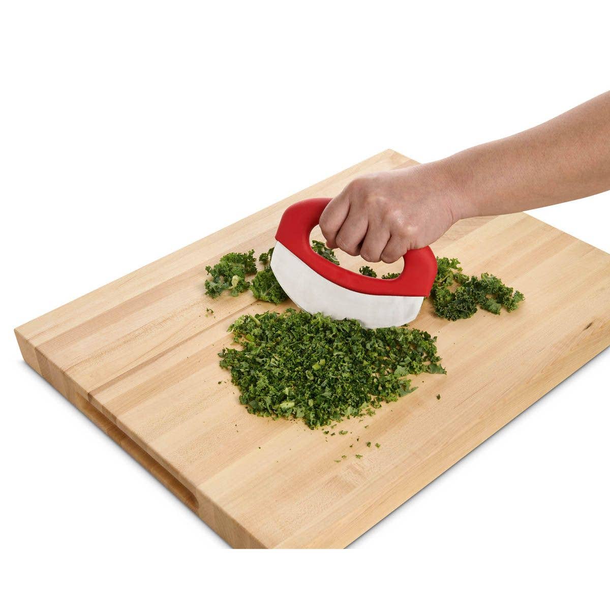 HIC - Harold Import Co. - HIC Kitchen Soft-Grip Rocking Salad & Herb Chopper