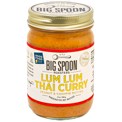Lum Lum Thai Curry Peanut & Cashew Butter: 13oz Jar