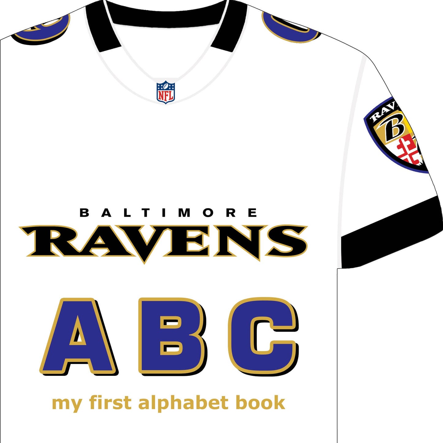 Michaelson Entertainment-Childrens Sports Board Books & Toys - Baltimore Ravens ABC