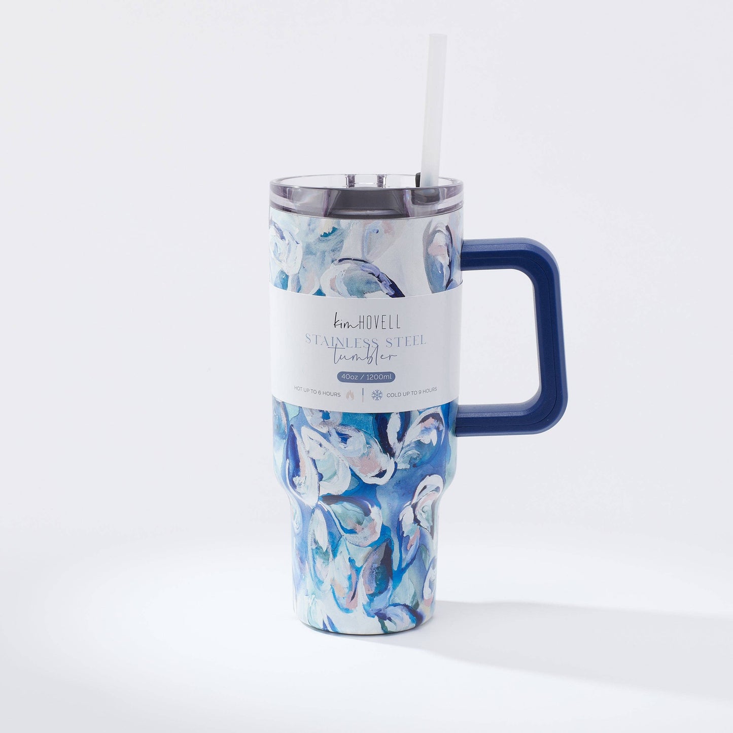 Kim Hovell Art - 40oz Tumbler - Azul Oysters: Default Title