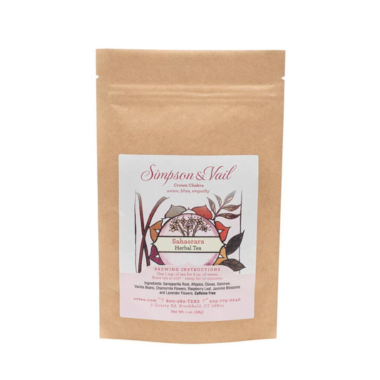 Crown Chakra (Sahasrara), Herbal Tea - 1 Ounce Package