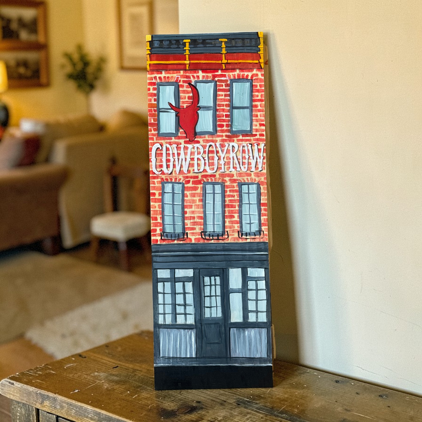 Linda Amtmann Wooden Planks-Cowboy Row