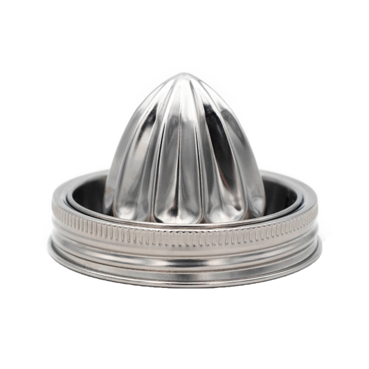 Mason Jar Lifestyle - Stainless Steel Juicing Lid for Wide Mouth Mason Jars