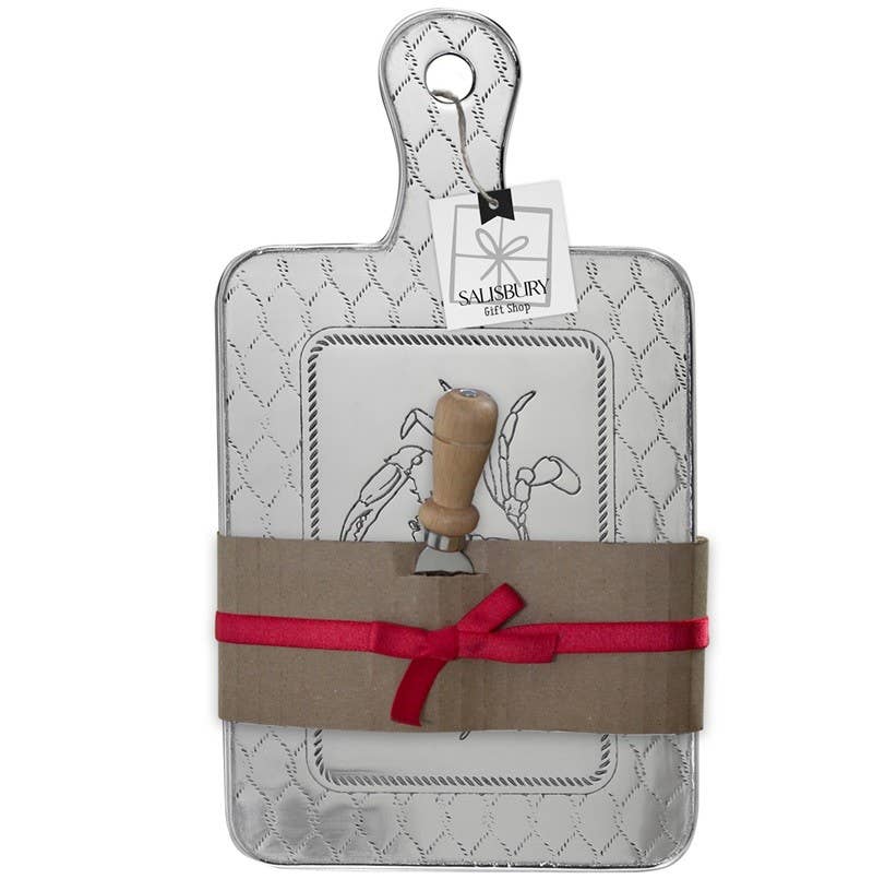 Salisbury - Crab Paddle Board and Wood Handle Knife Set