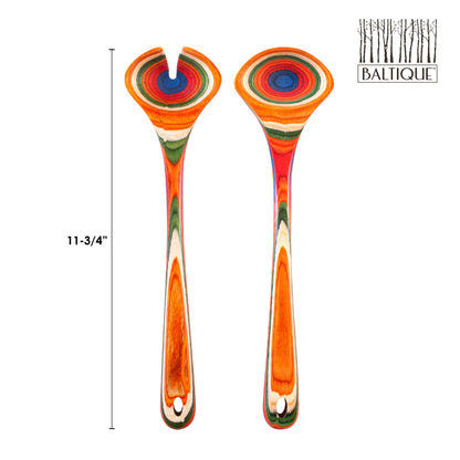 Totally Bamboo - Baltique® Marrakesh Collection Salad Serving Utensil Set