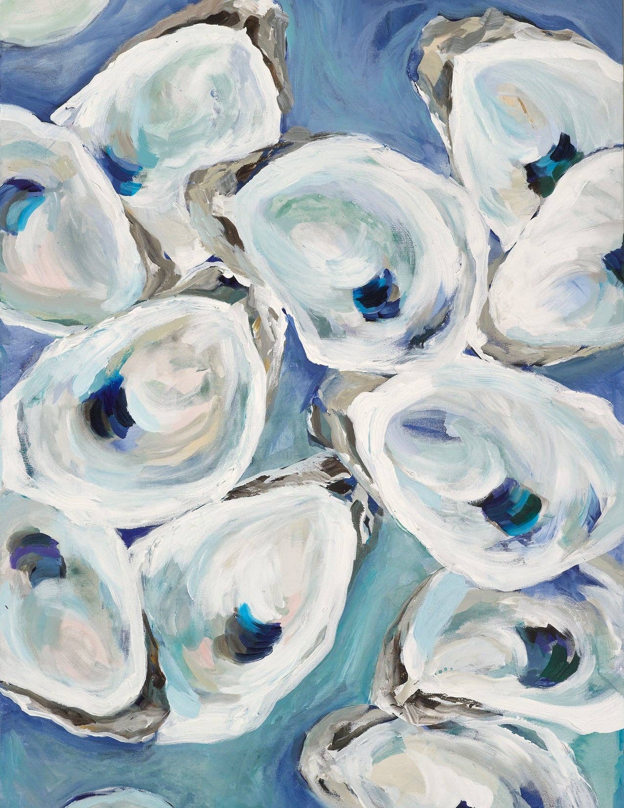 Kim Hovell Art - Point Cluster Print: Paper / 11 x 14"