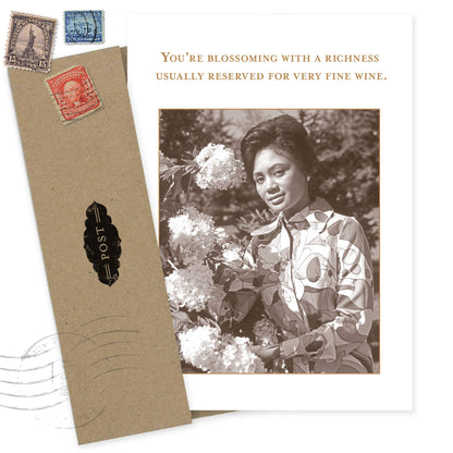 Blossoming Birthday Card