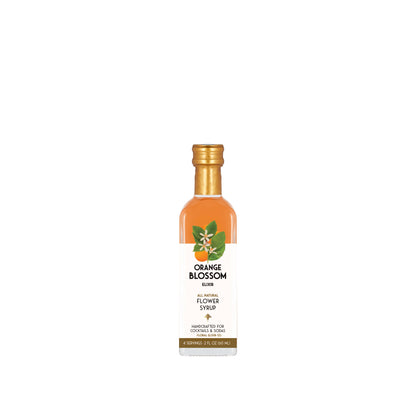Floral Elixir Co. - Orange Blossom Elixir. All Natural Cocktail & Soda Syrup.: Small - 2 oz/60mL