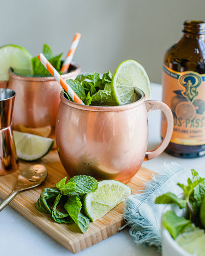 Portland Syrups | Passion Fruit Citrus Syrup 12oz  - cocktail / mocktail mixer