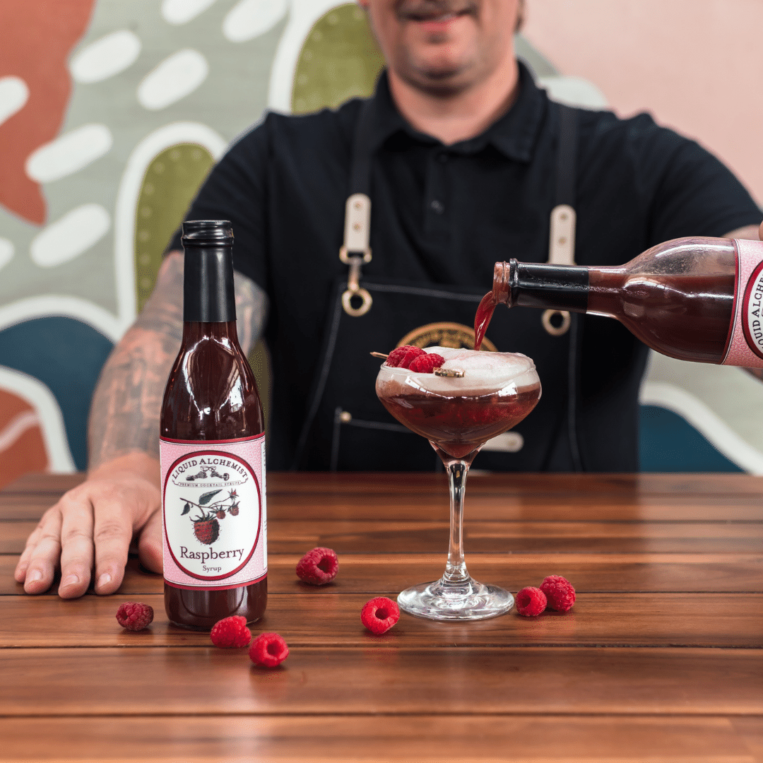 Liquid Alchemist Syrups - Raspberry Cocktail Syrup: 375ml
