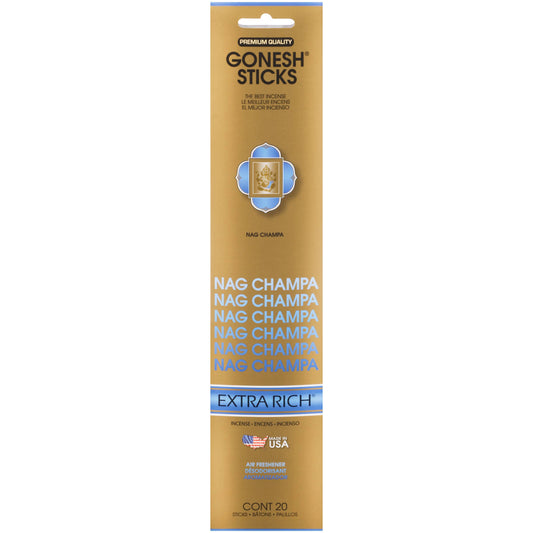Incense Sticks: Gonesh Extra Rich Nag Champa