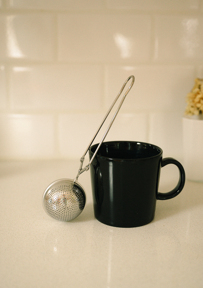 Stainless Steel Tea Strainer | Faire Market Bestseller: Rose Gold